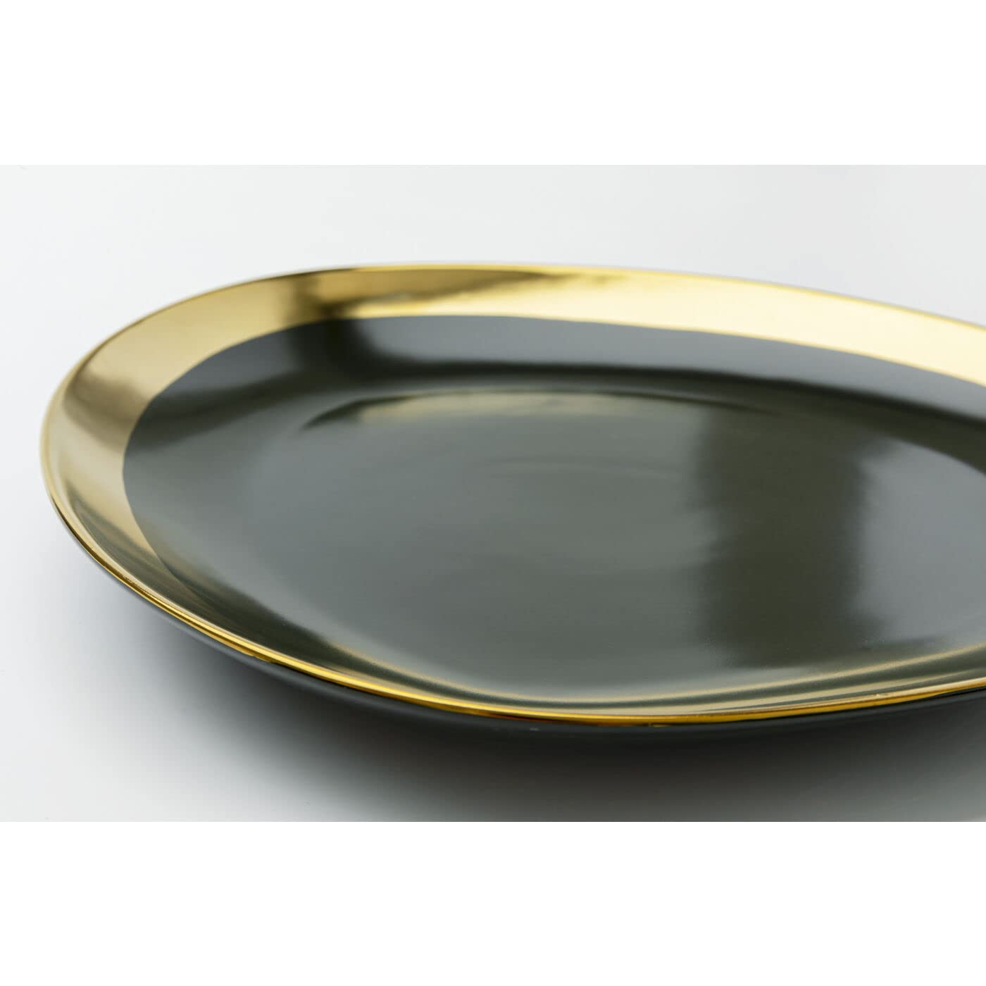 kare-design-teller-vibrations-gr-n-gold-geschirr-set-keramik image 3