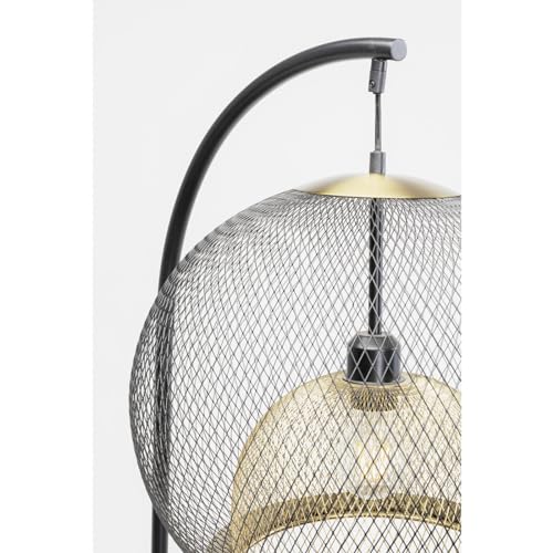 kare-design-stehleuchte-grato-schwarz-156-cm-stehlampe-stahl-marmorsockel image 7