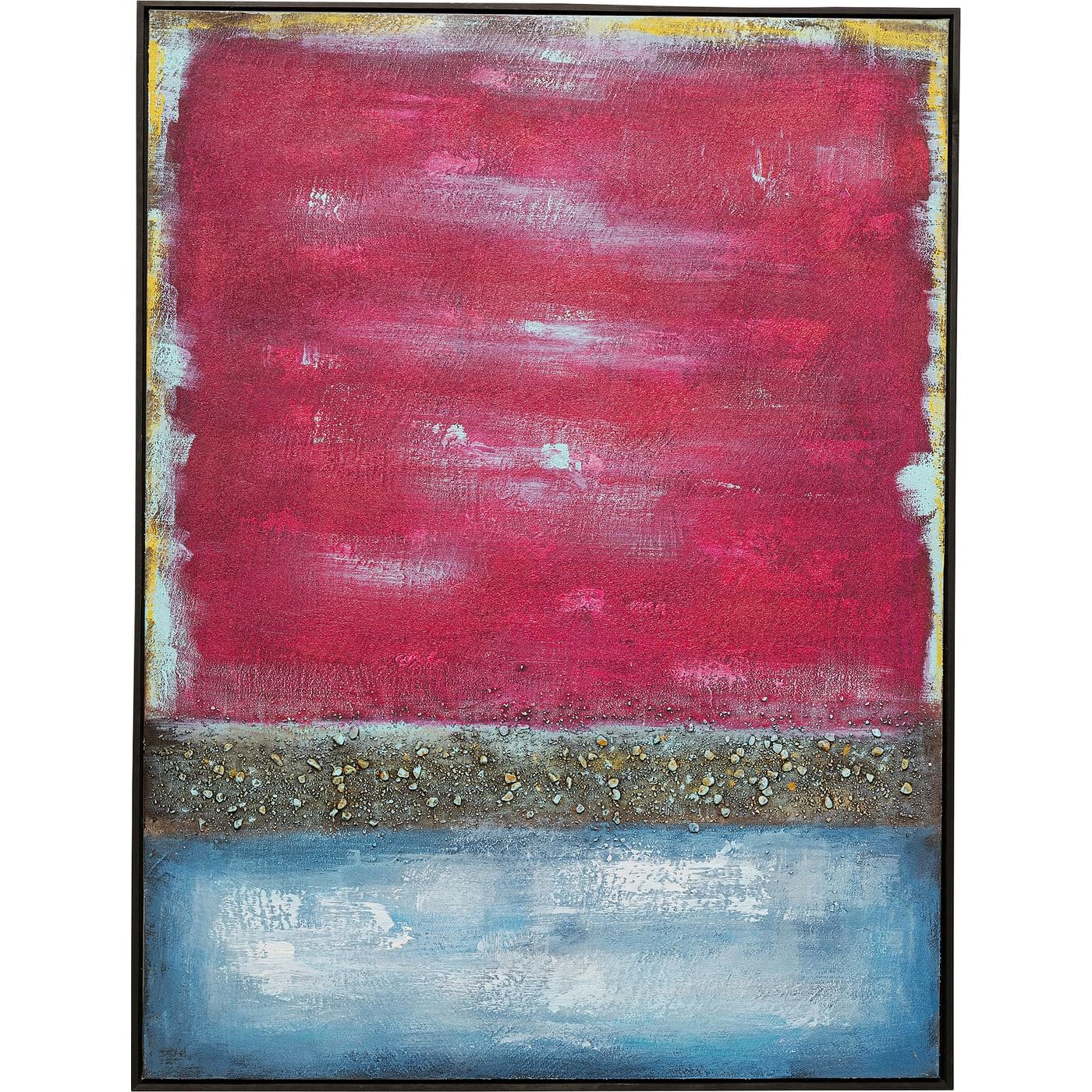 kare-design-leinwandbild-vista-blau-mit-rahmen-handgemalt-abstrakt-122x92-cm image 8