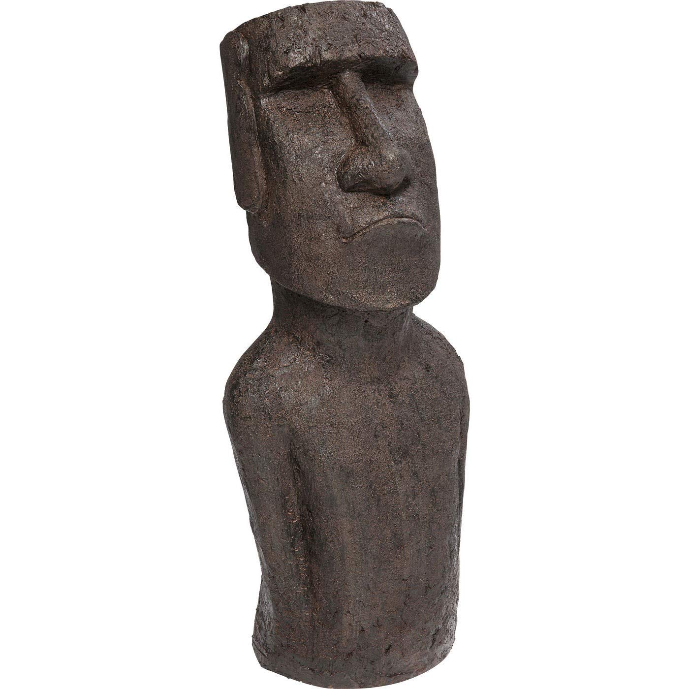 kare-design-deko-objekt-easter-island-grau-bodenfigur-skulptur-80x34x26-cm image 5