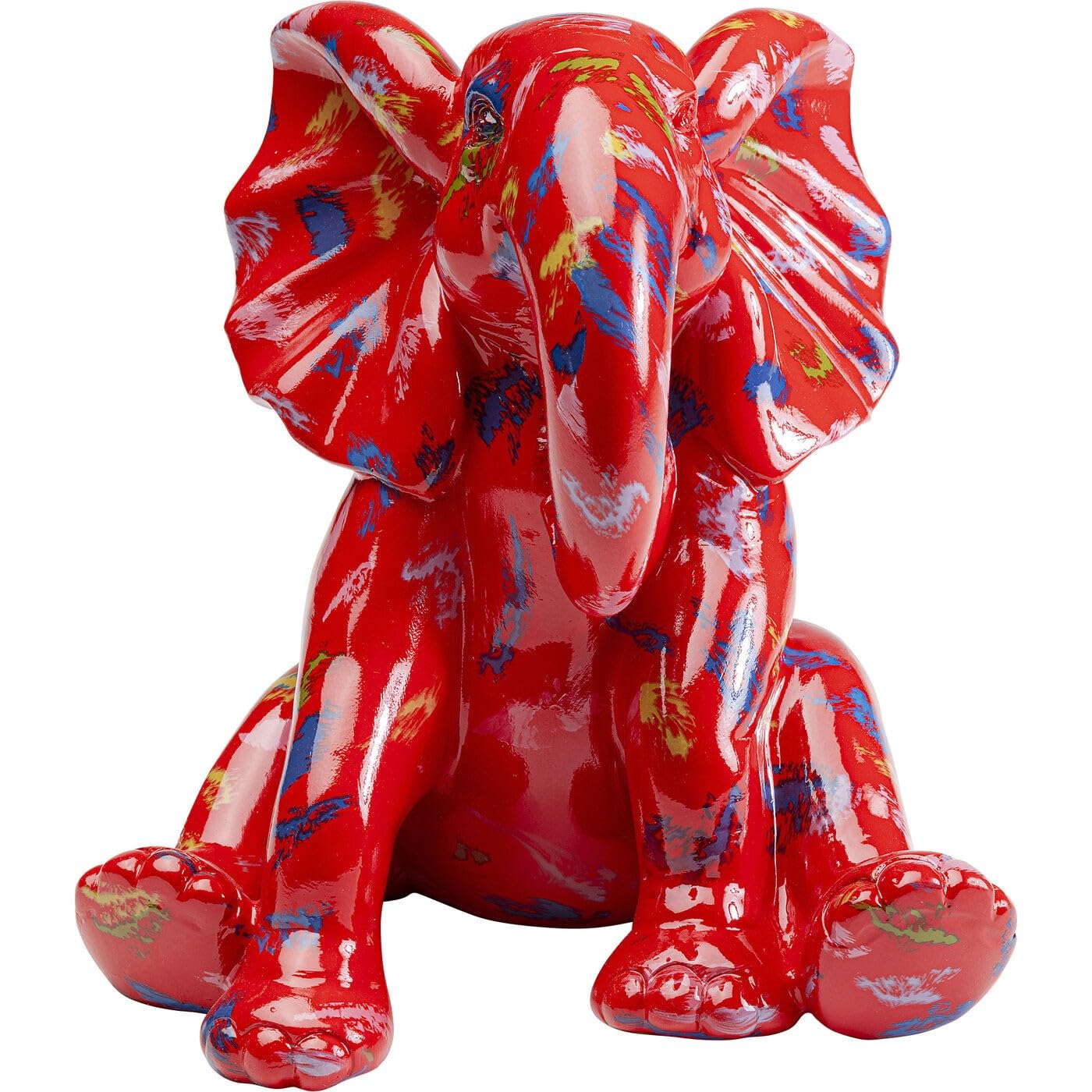 kare-design-dekofigur-elephant-dots-gelb-16x19x20-cm image 6