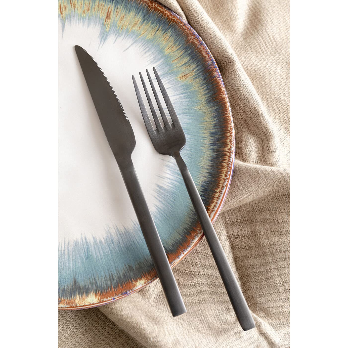kare-design-besteck-gloria-schwarz-matt-16-teilig-essbesteck-set-f-r-4-personen- image 2