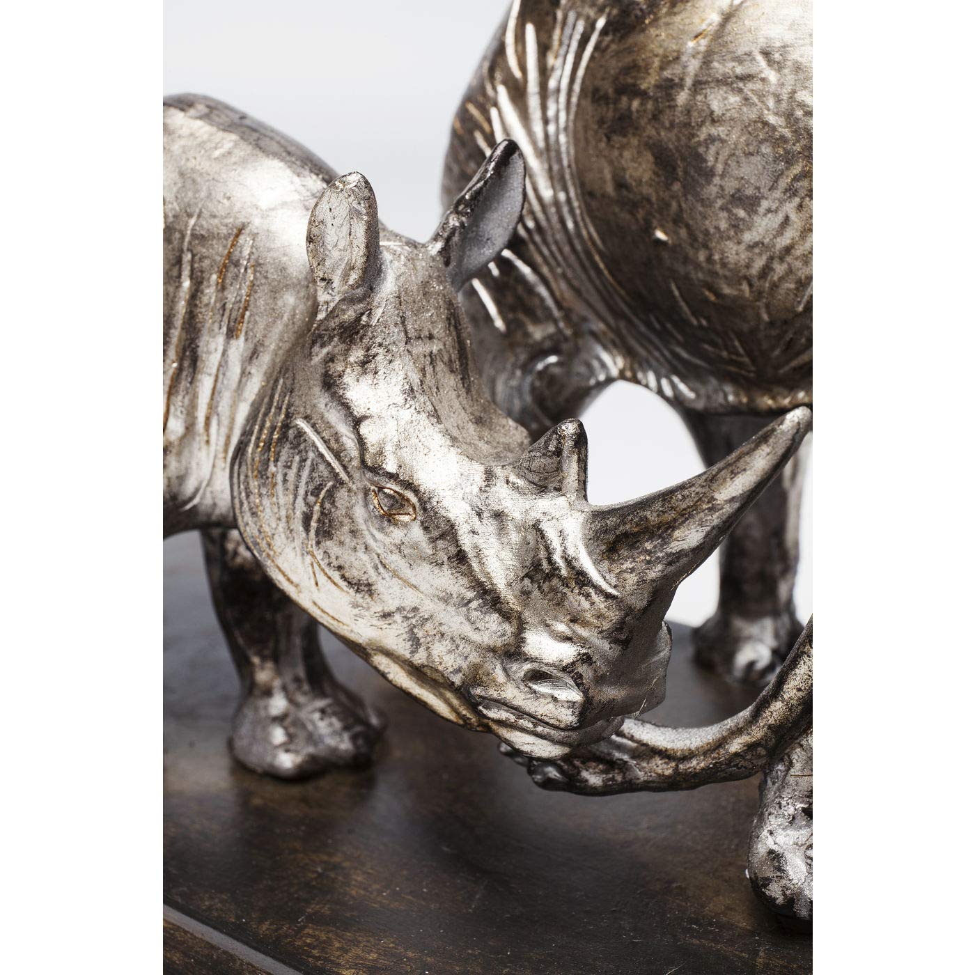 kare-design-deko-objekt-animal-journey-silber-36x71x16-cm image 7
