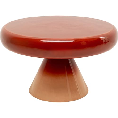 kare-design-rici-colore-beistelltisch-rot-60-cm-rund-stahl image 7