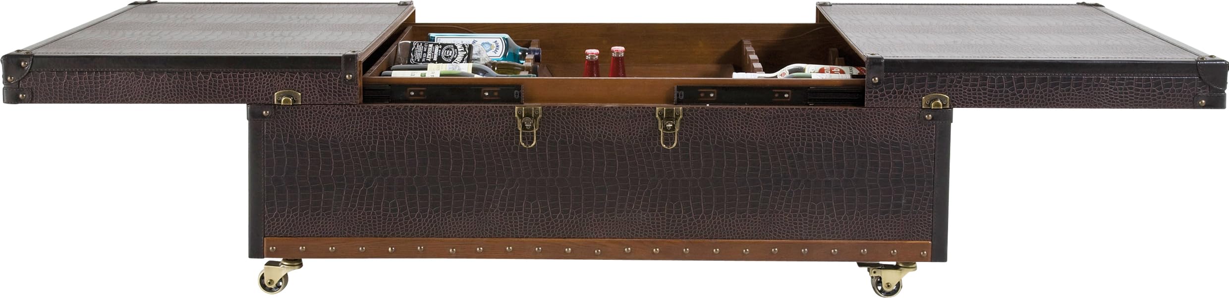 kare-design-couchtisch-bar-globetrotter-braun-37x120x75-cm-hausbar-vintage image 1