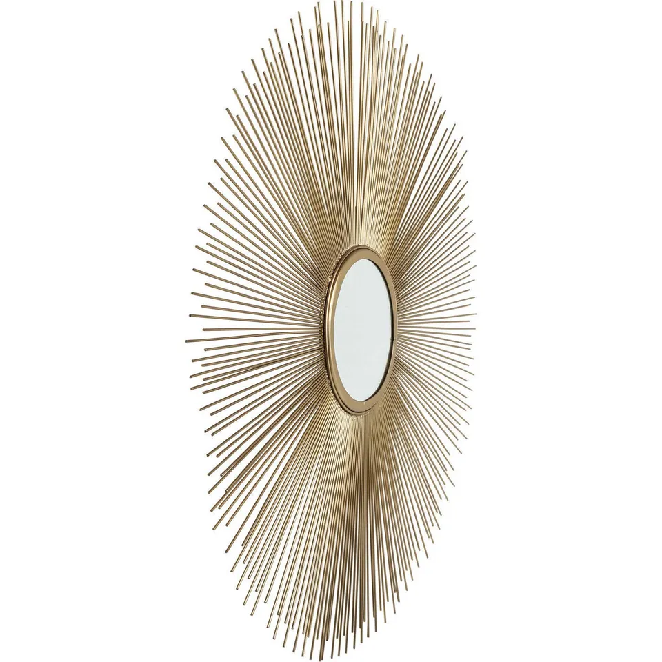 kare-design-spiegel-sunbeam-rund-gold-90x90x4-cm image 1