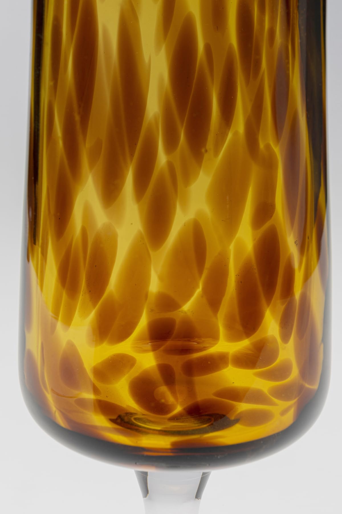 kare-design-caramel-sektglas-set-4-teilig-braun-210ml-goldrand image 5