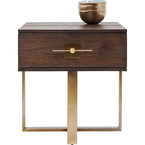 kare-design-kommode-osaka-braun-60x55x55-cm-holz-edelstahl image 8