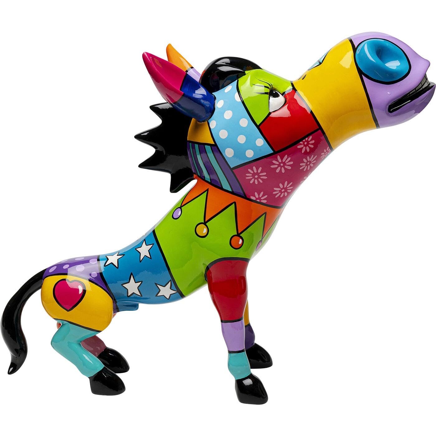 kare-design-deko-figur-donkey-patchwork-bunt-54-cm-handbemalte-esel-tierfigur-ku image 5