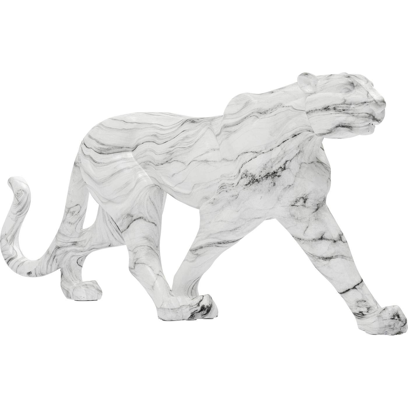 kare-design-leopard-marble-deko-objekt-129-cm-xl-fiberglas-figur-silber image 3