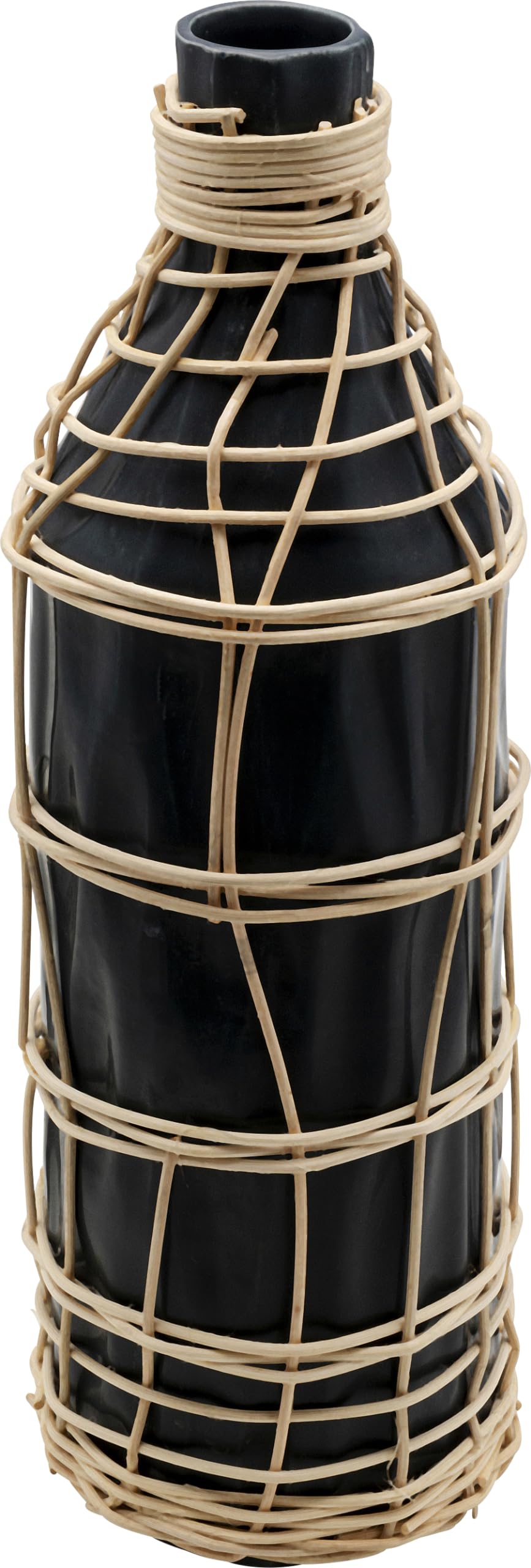 kare-design-vase-brillar-45-cm-glasvase-schwarz-wei-mit-polka-dots image 7