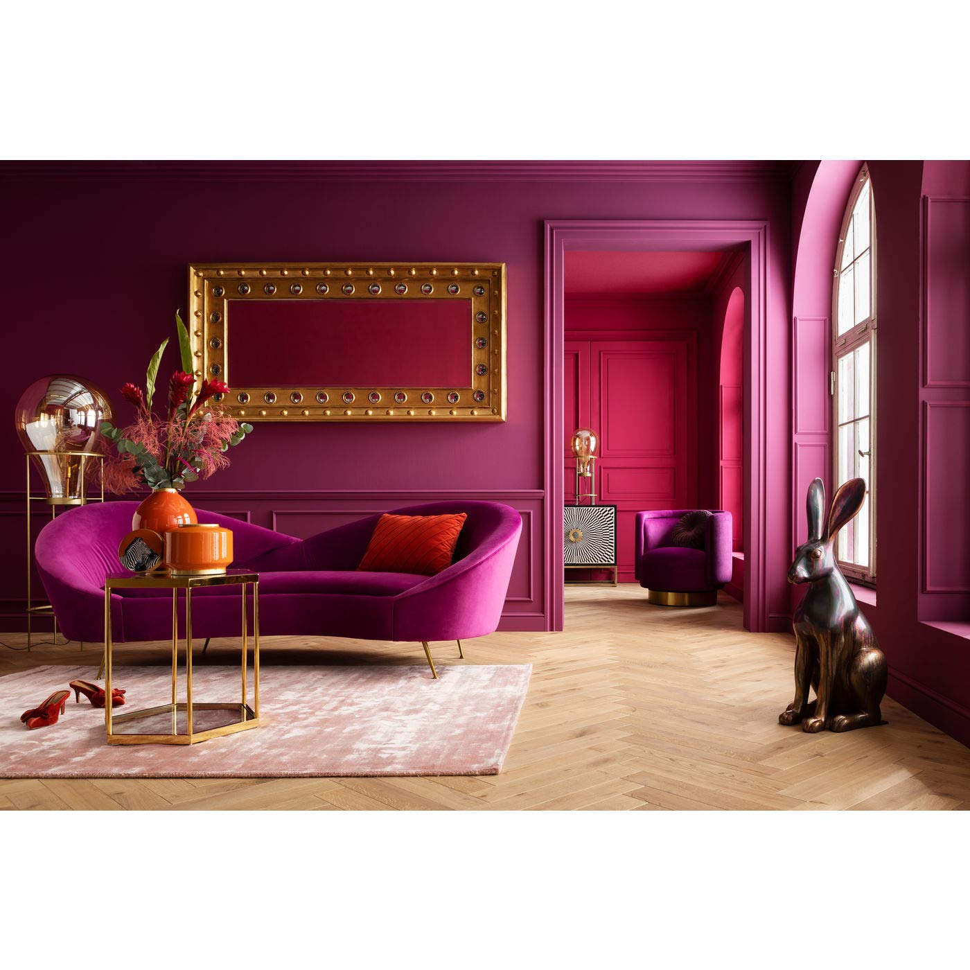 kare-design-night-fever-3-sitzer-sofa-lila-samtoptik-232-x-104-x-83-cm image 7