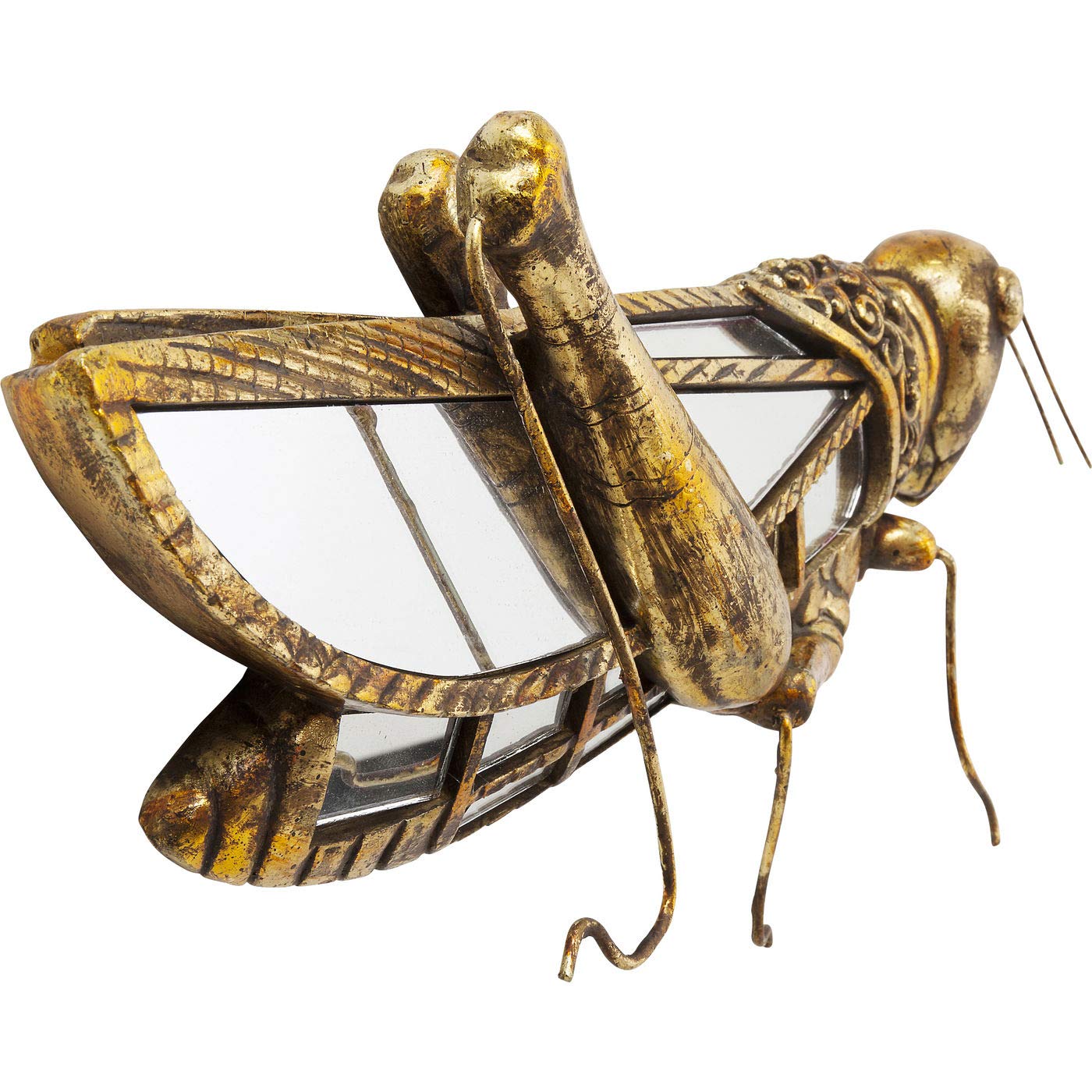 kare-design-grasshopper-mirror-wandschmuck-spiegel-gold-grash-pfer image 3