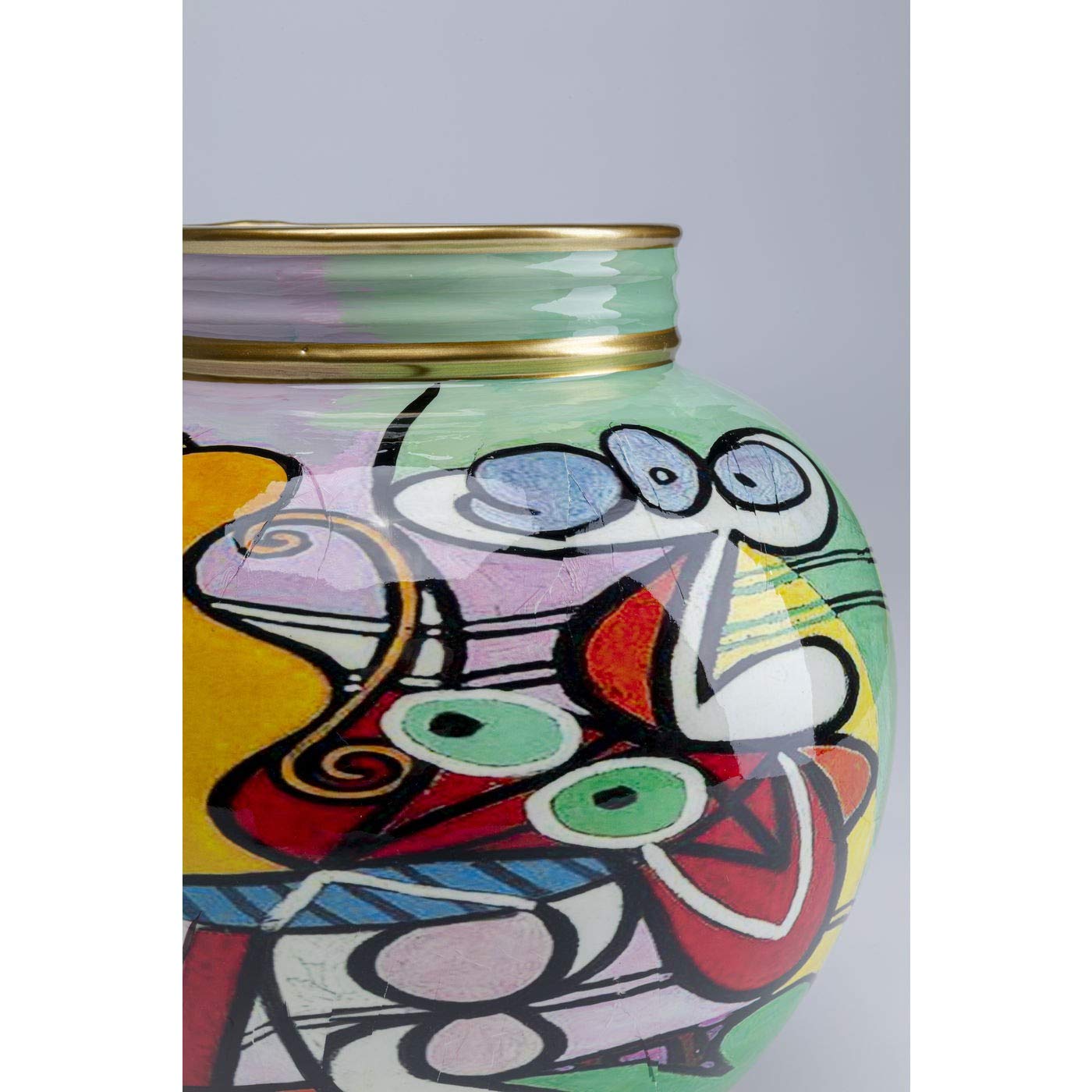 kare-design-vase-graffiti-art-bunt-25-cm-porzellan-blumenvase image 5
