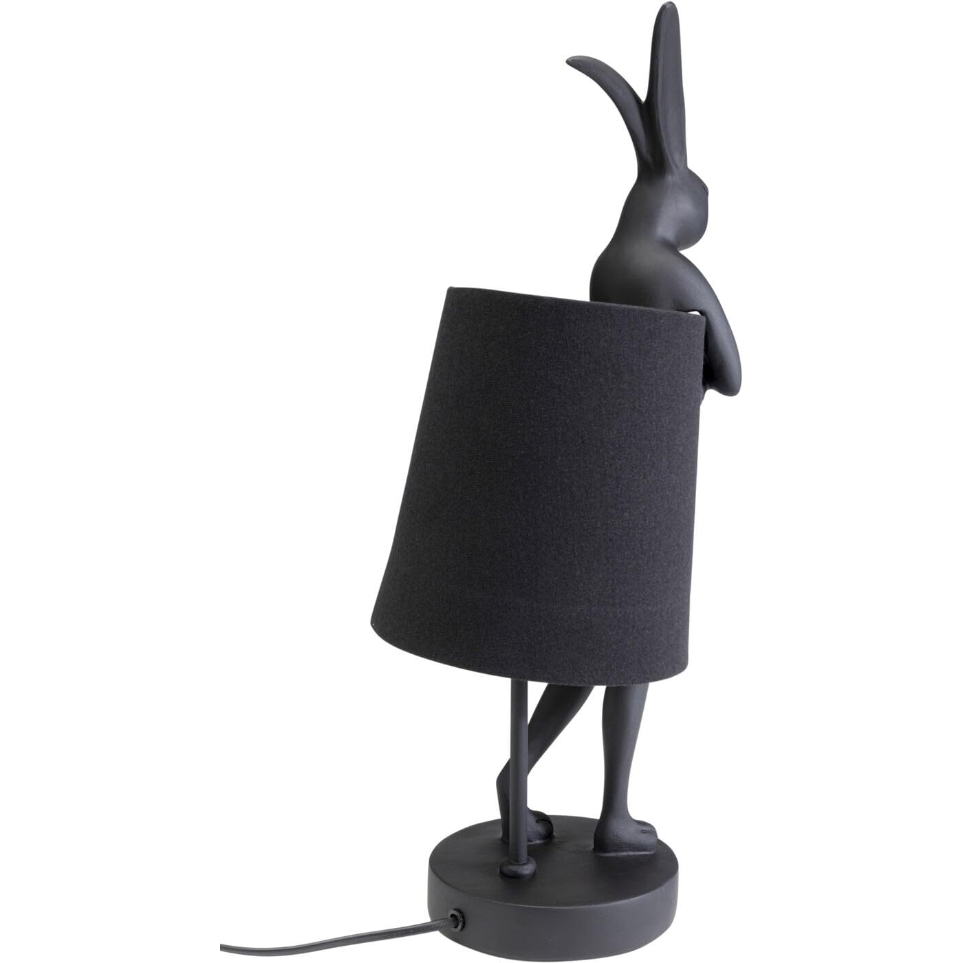 kare-design-tischlampe-animal-rabbit-matt-schwarz-50-cm image 4