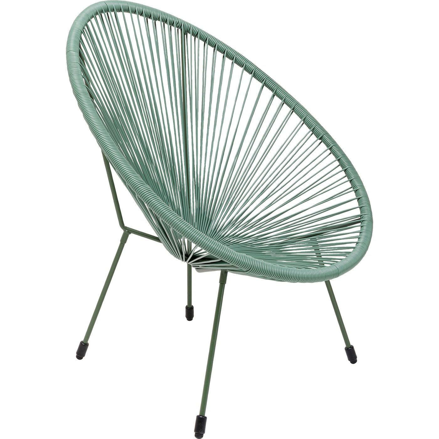 kare-design-sessel-acapulco-mono-indoor-outdoor-stuhl-gr-n-retro-design-85x73x78 image 6