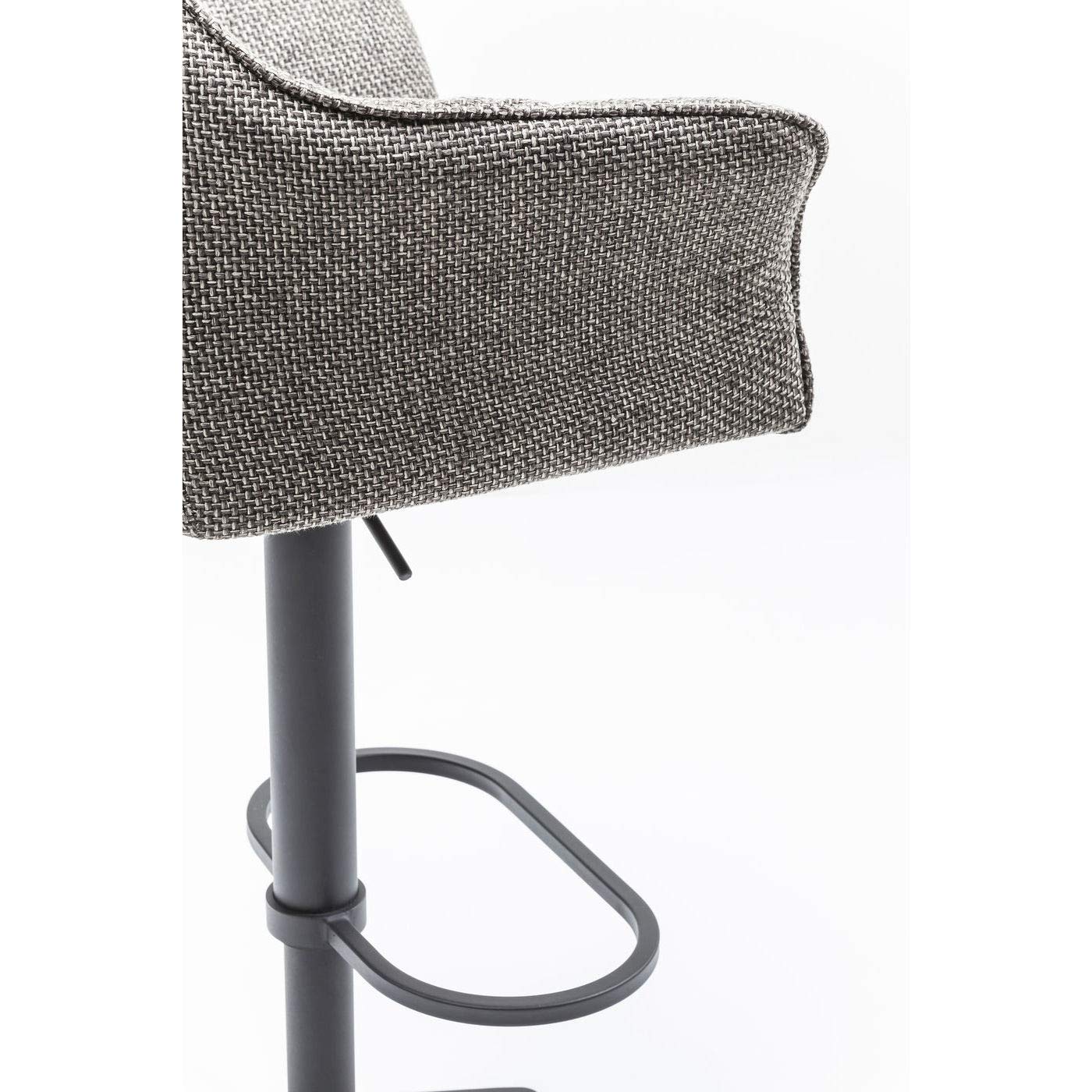 kare-design-barhocker-thinktank-schwarz-wei-h-henverstellbarer-barstuhl-111x65x5 image 6