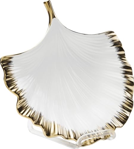 kare-design-deko-schale-ginkgo-elegance-rim-wei-gold-porzellan-obstschale-28cm image 8