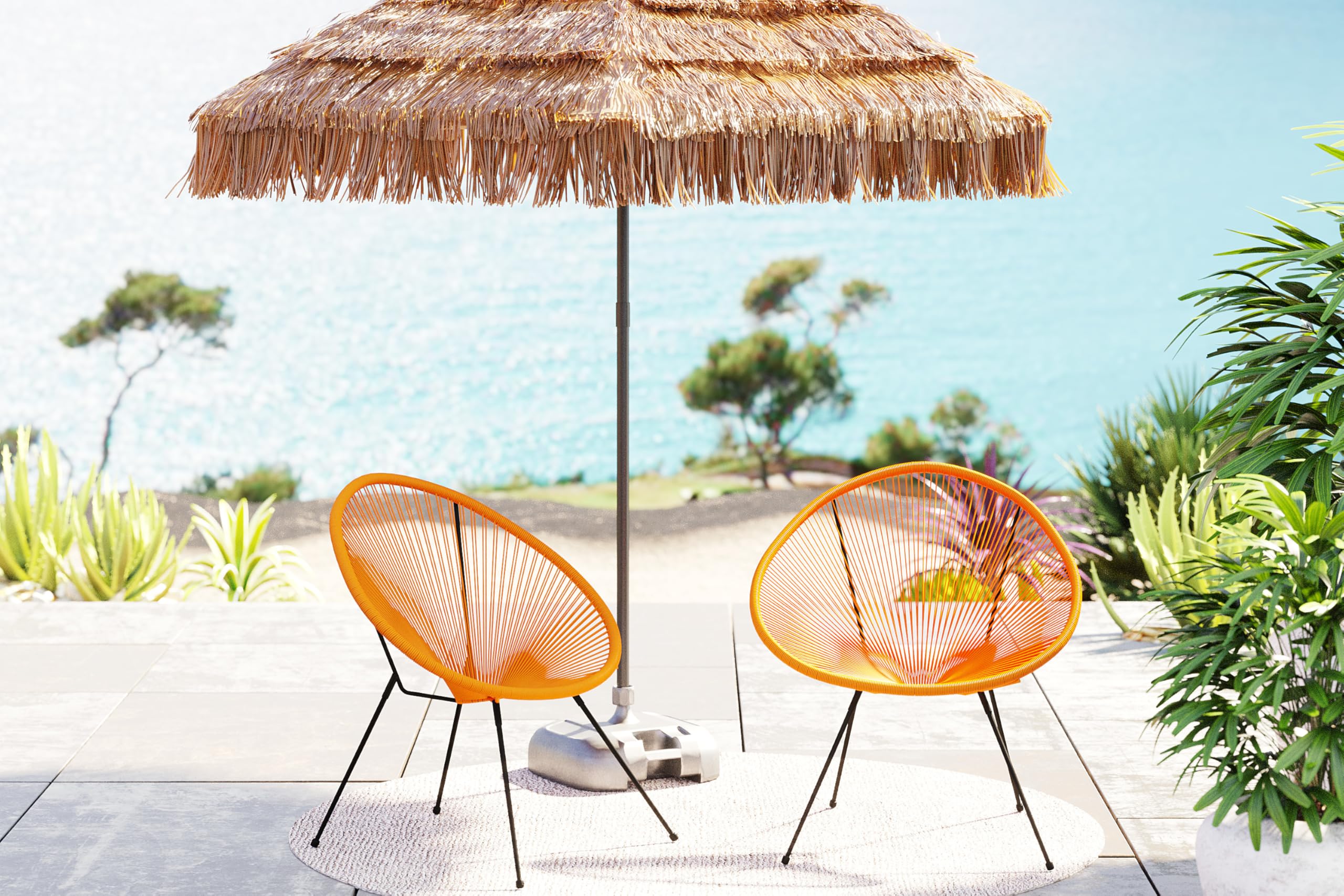 kare-design-gartenm-bel-2er-set-acapulco-orange-2x-retro-loungesessel-outdoor image 2