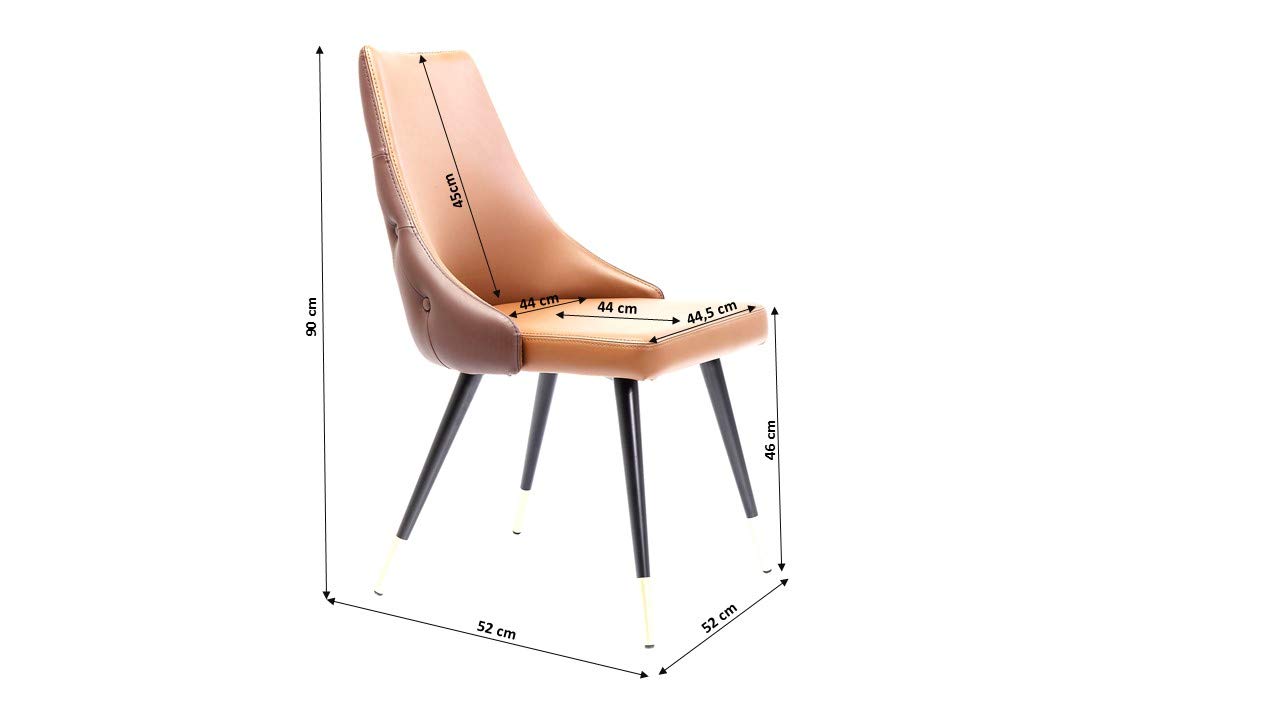 kare-design-urban-desire-stuhl-braun-polsterstuhl-90x52x60-cm image 3