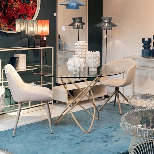 kare-design-esstisch-molekular-greige-120-cm-rund-glas image 7