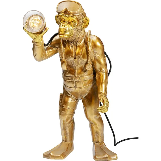 kare-design-tischleuchte-animal-monkey-gold-49-5x27x31cm image 1