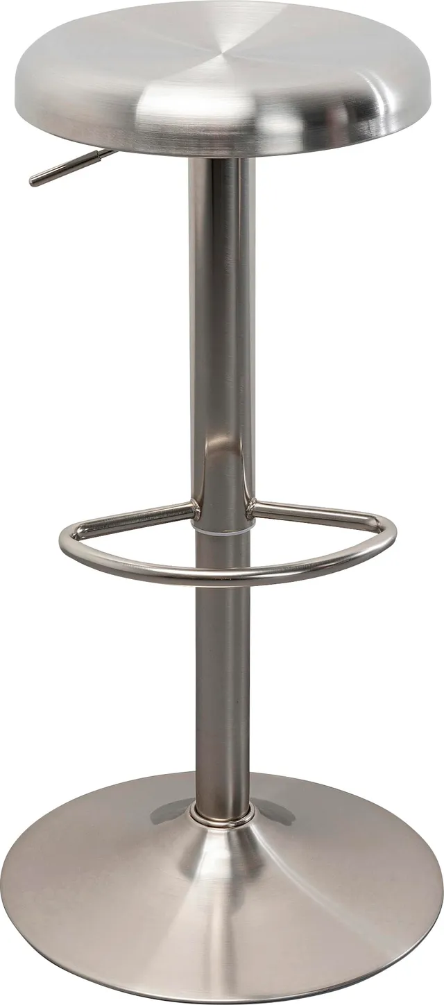 kare-design-kalea-barhocker-silber-h-henverstellbar-82x41x41-cm image 1