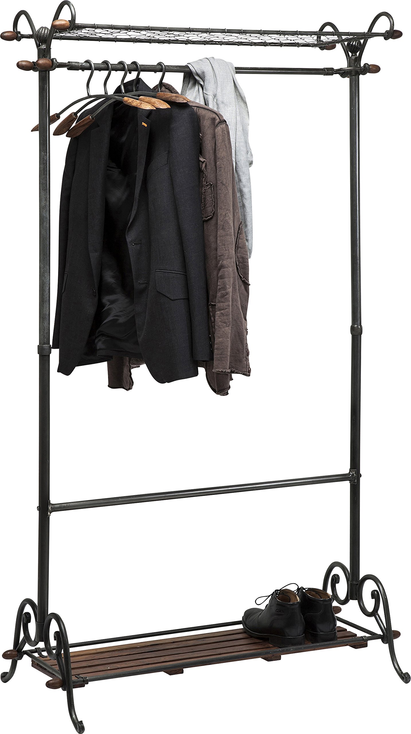 kare-design-garderobenst-nder-cosmopolitan-13-tlg-schwarz-170x100x56-cm image 6