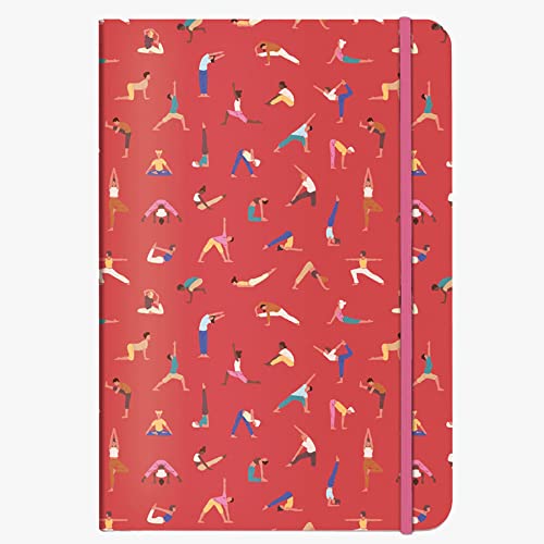 cedon-yogi-notizbuch-a5-rot-192-seiten-80g-m-punktraster image 1