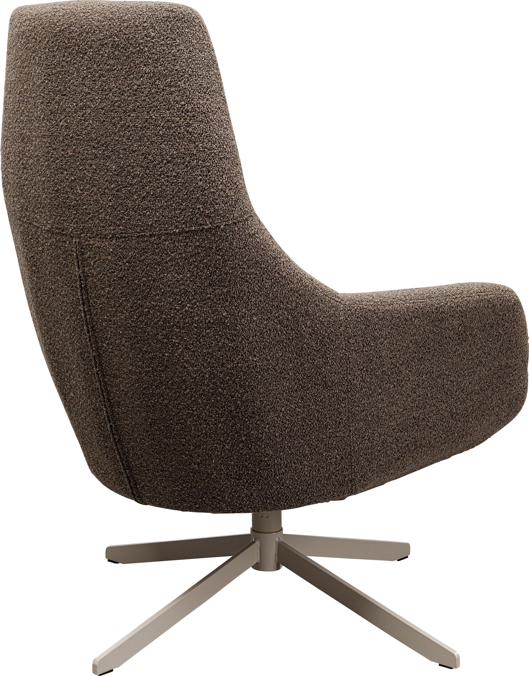kare-design-drehsessel-mimi-mocca-boucl-100x76x81-cm-drehbar image 6