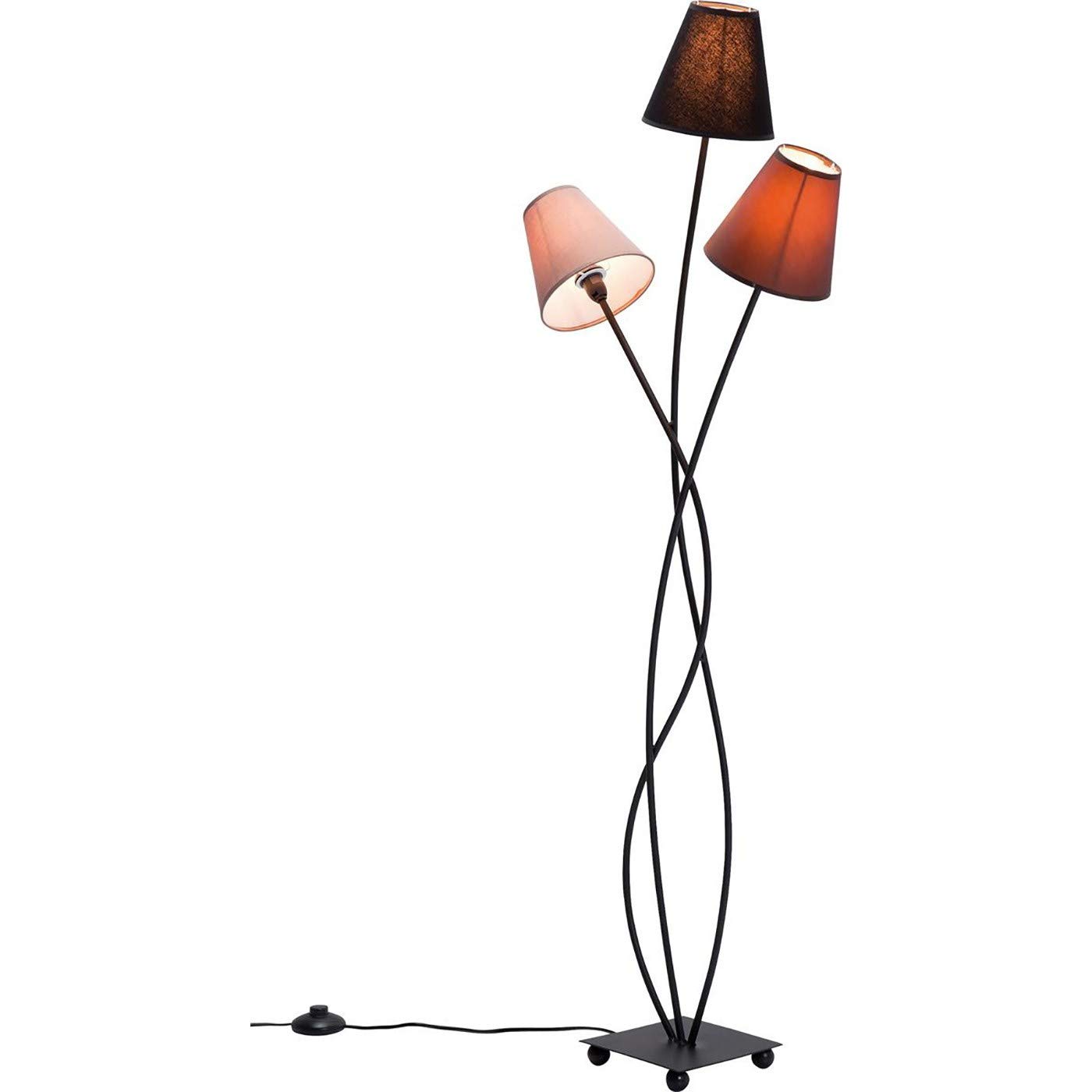 kare-design-flexible-mocca-stehleuchte-schwarz-braun-130x50x18-cm image 4