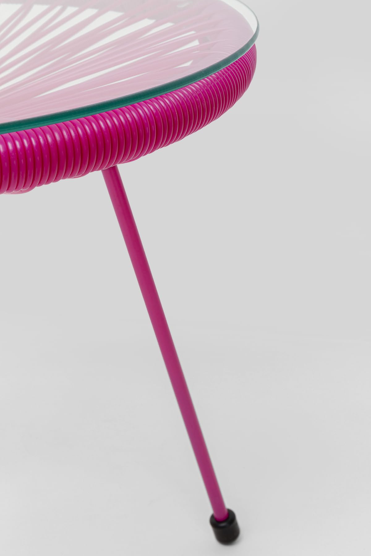 kare-design-beistelltisch-acapulco-mono-pink-indoor-outdoor-retro image 4