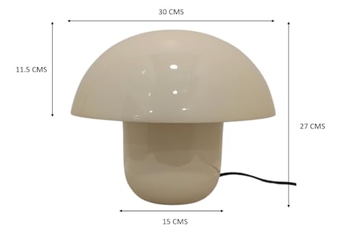 kare-design-tischlampe-mushroom-shiny-ecru-beige-27-cm-e14 image 7