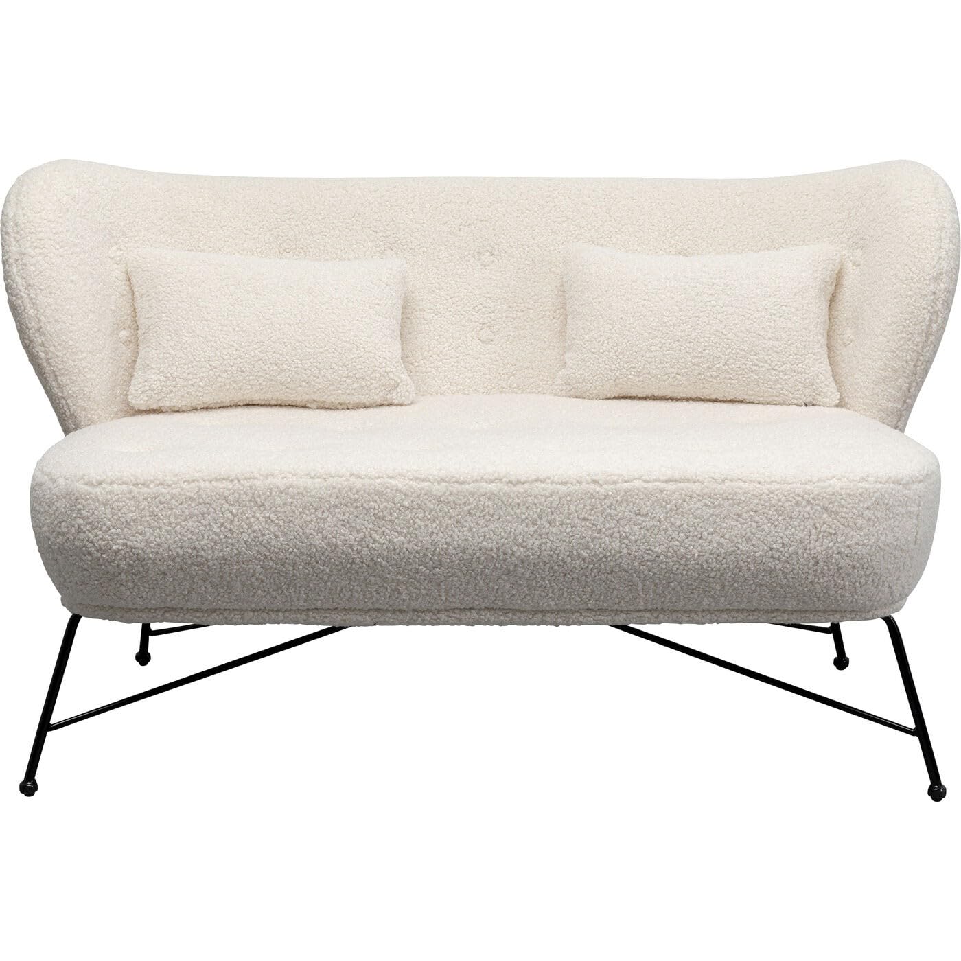 kare-design-sofa-jacky-teddy-2-sitzer-wei-kuschelsofa-loveseat-140-cm image 1