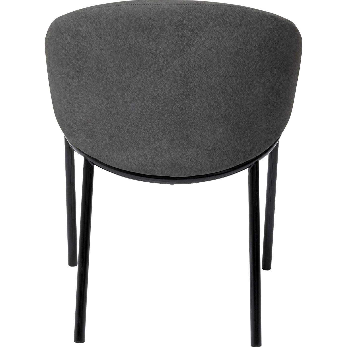 kare-design-boulevard-armlehnstuhl-grau-schwarz-lederoptik-79x57x57-cm image 7