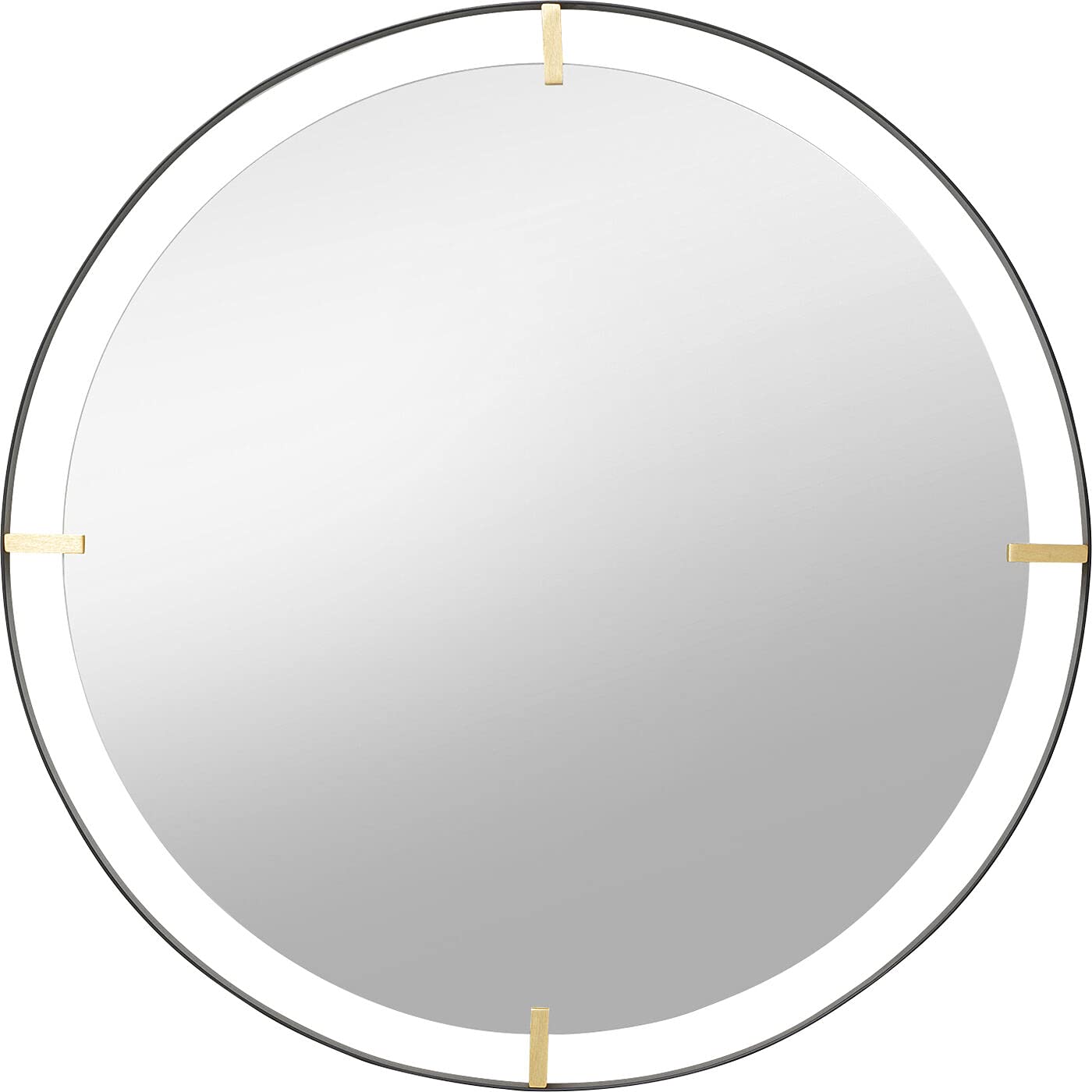 kare-design-spiegel-besty-schwarz-gold-rund-90-cm-stahlrahmen image 1