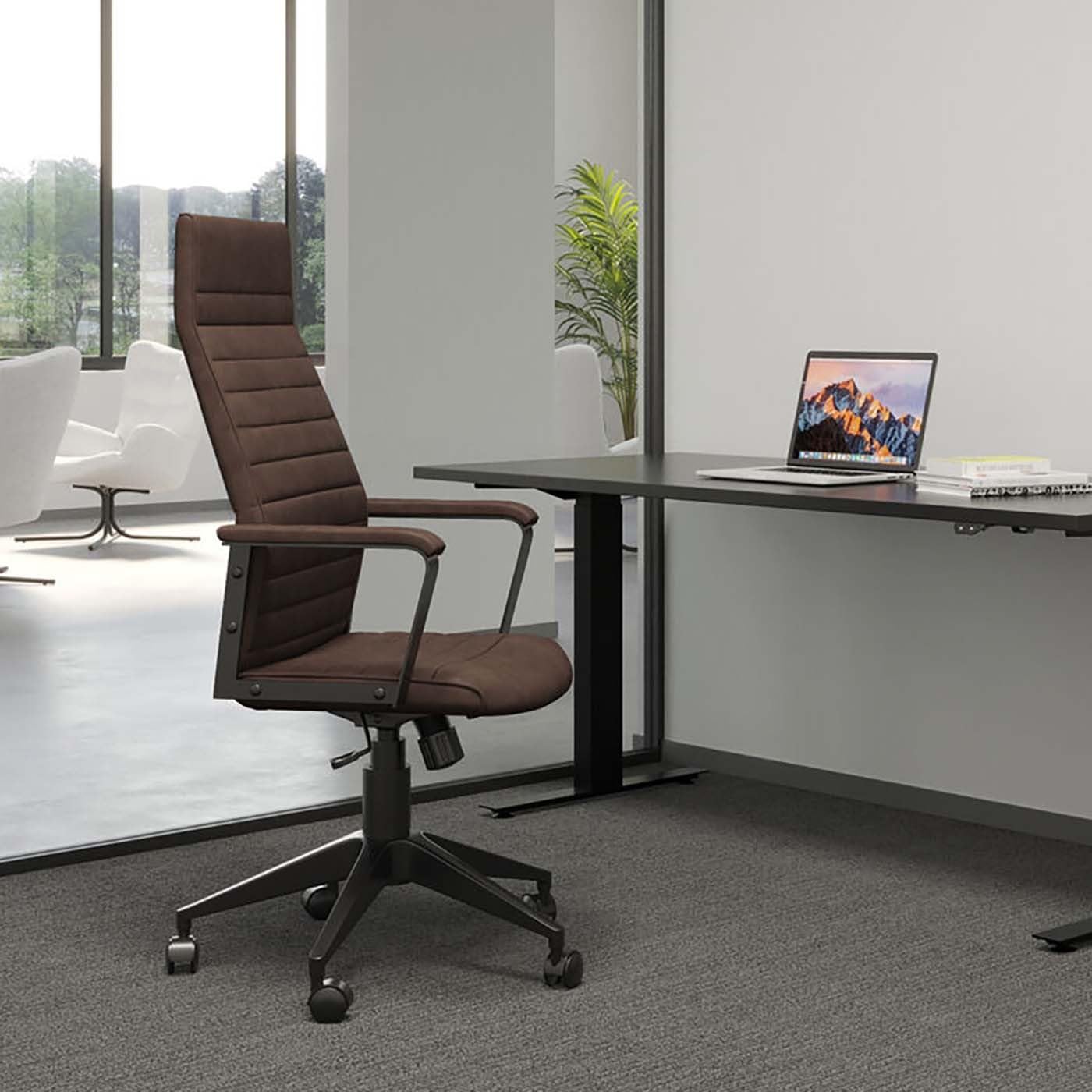 kare-design-labora-b-rostuhl-braun-drehbar-129x62x59-cm image 2