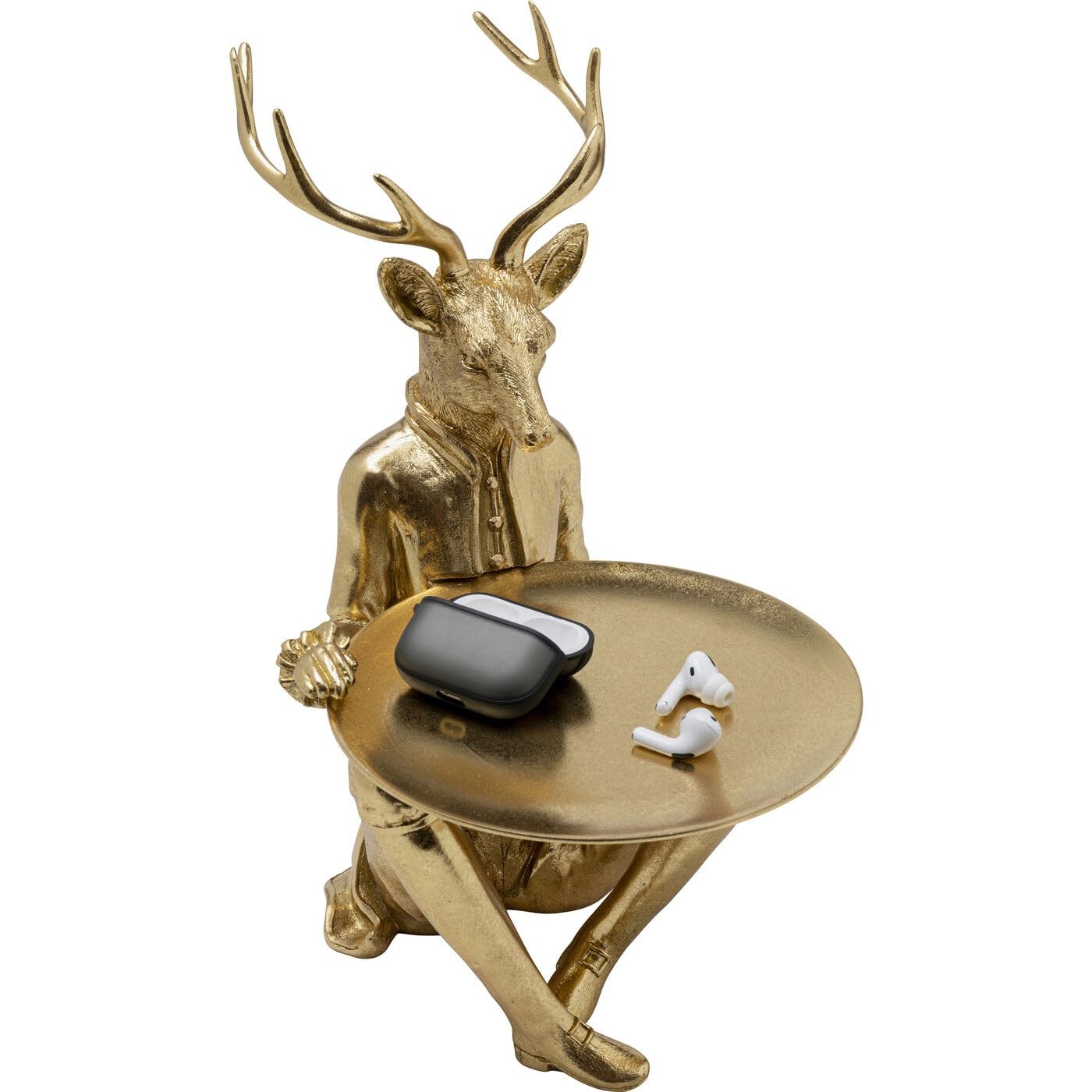 kare-design-sitting-waiter-deer-deko-figur-gold-hirsch-mit-tablett-d-20-cm-33x27 image 5