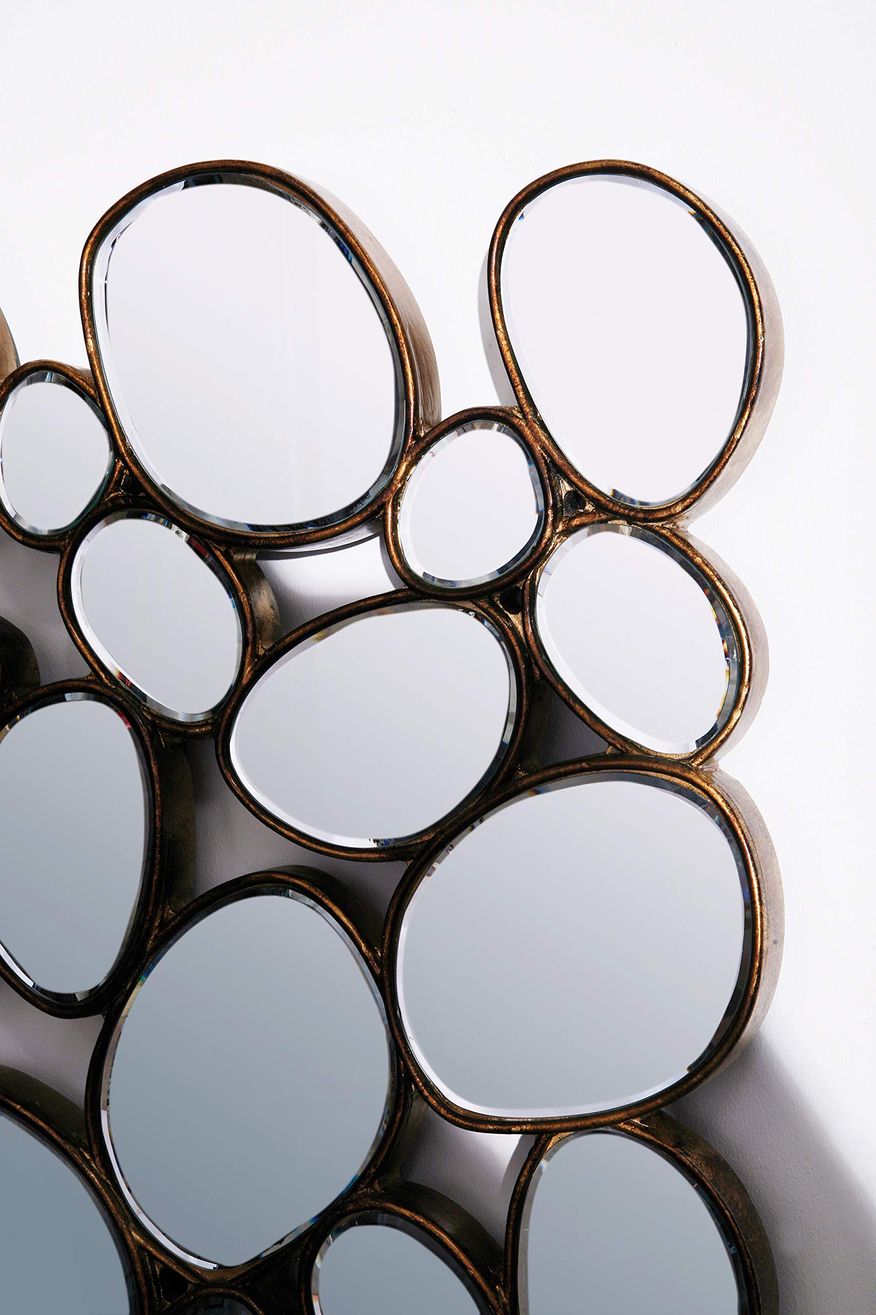 kare-design-spiegel-water-drops-copper-wandspiegel-135x78x3-5cm image 3