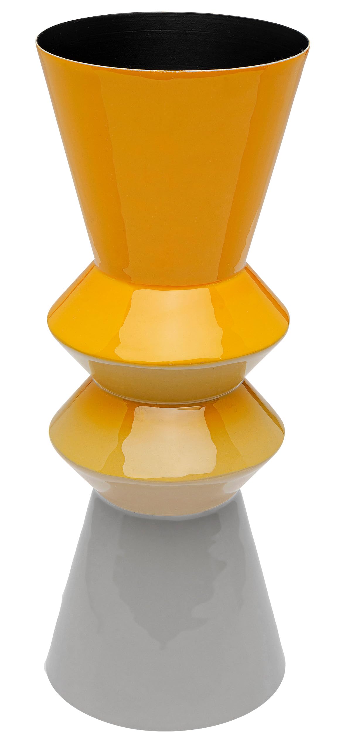 kare-design-vase-rici-swing-gelb-35-cm-blumenvase image 1