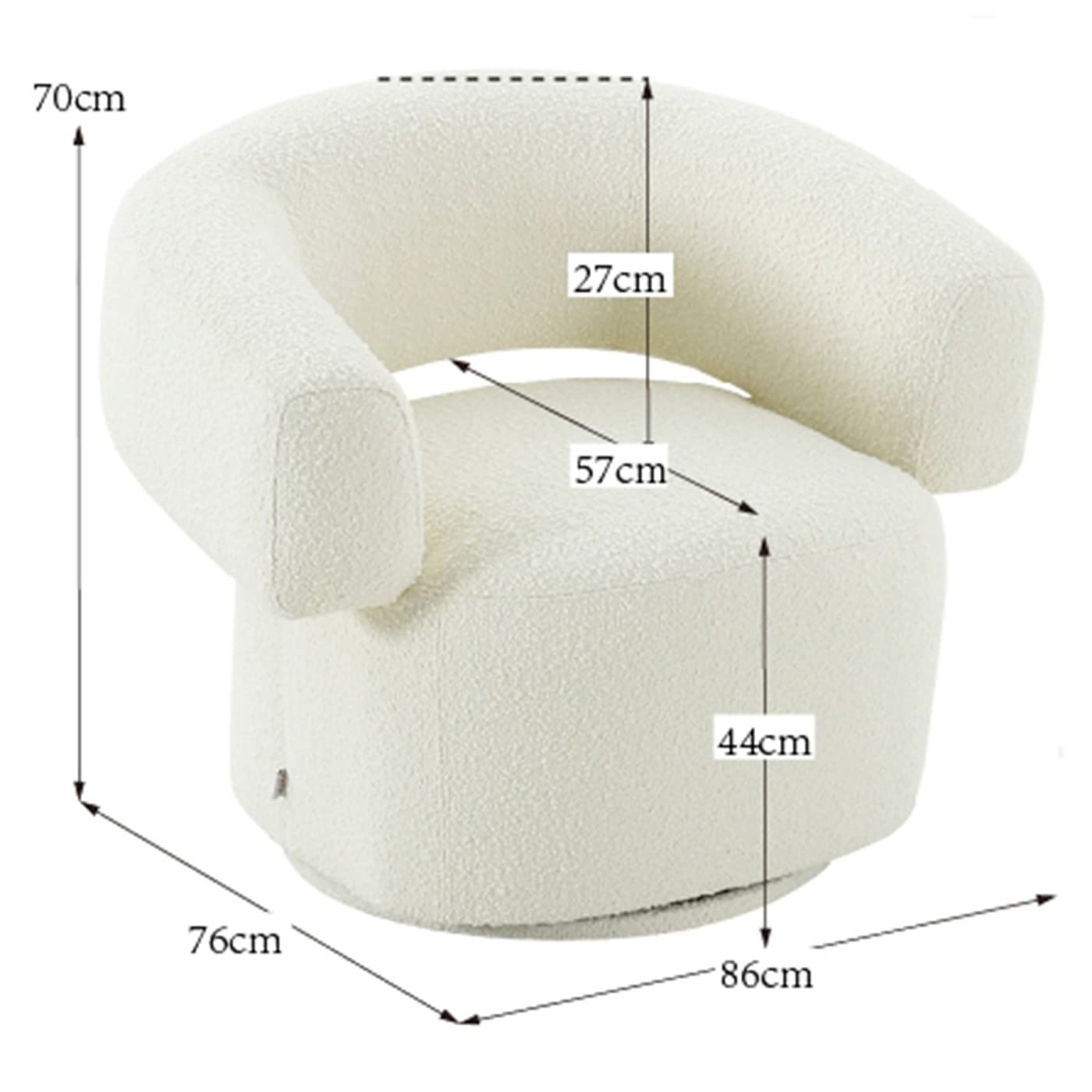 kare-design-drehsessel-maye-creme-86x76x70cm-360-grad-boucl-sessel image 3