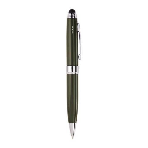 cedon-kugelschreiber-touch-pen-khaki-edelstahlspitze-0-7-mm image 2