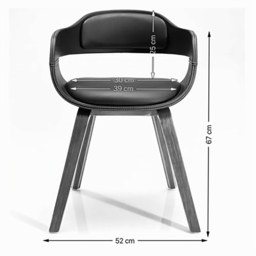 kare-design-costa-stuhl-walnut-b-rostuhl-esszimmerstuhl-braun-schwarz image 8