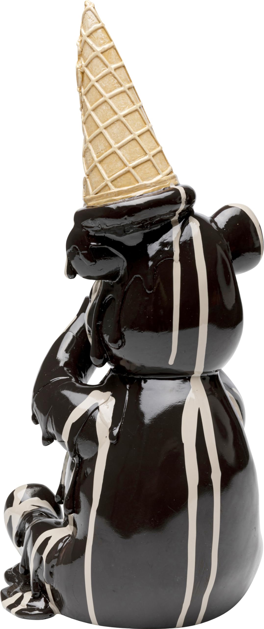 kare-design-deko-figur-sitting-gelato-bear-b-r-schwarz-37-cm image 5