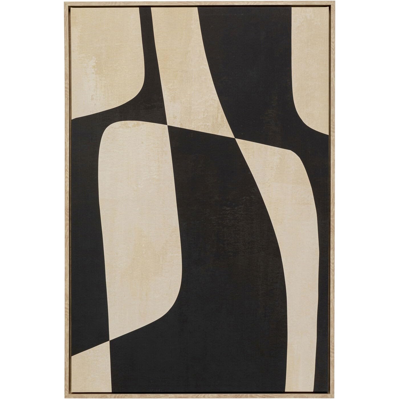 kare-design-leinwandbild-classic-shape-brownie-schwarz-braun-93x63-cm image 6