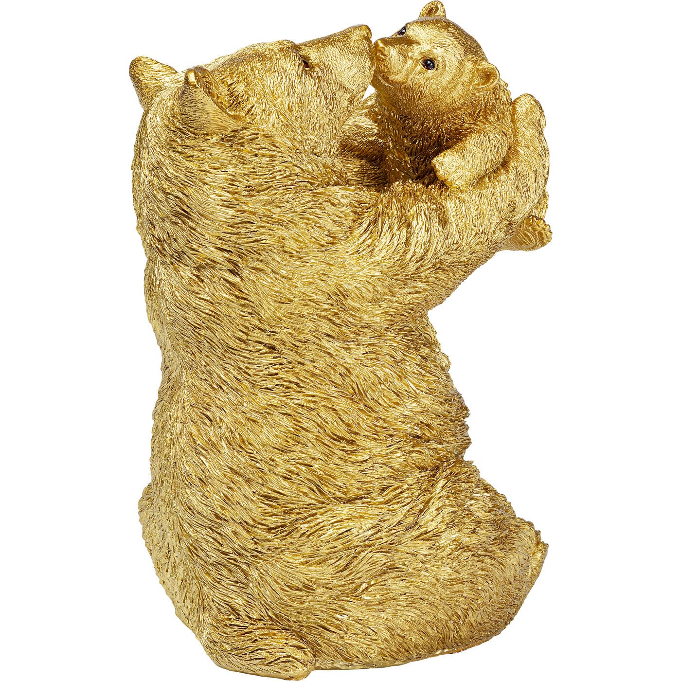 kare-design-dekofigur-bear-lucky-mom-gold-27-cm-handbemalter-b-r image 4