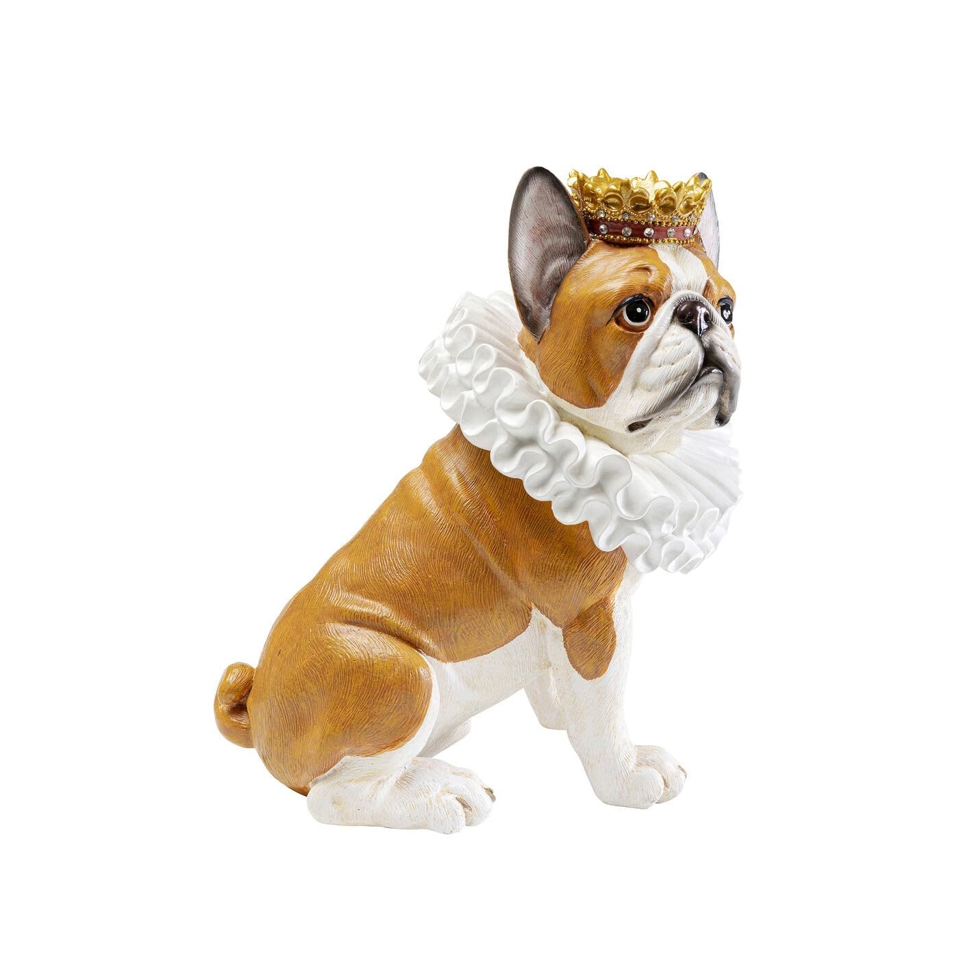 kare-design-king-dog-deko-figur-braun-polyresin-29-cm-handbemalt image 4