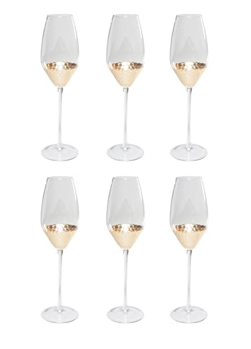 kare-design-sektglas-gobi-sektglas-set-6-teilig-gold-250-ml-mit-wabenmuster image 6