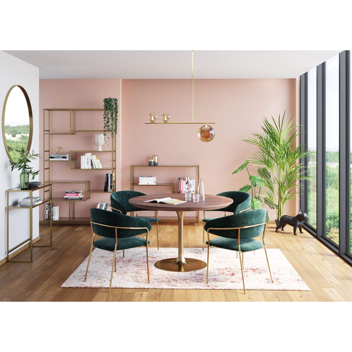 kare-design-deko-pflanze-palm-tree-gr-n-190-cm-im-zementtopf image 7