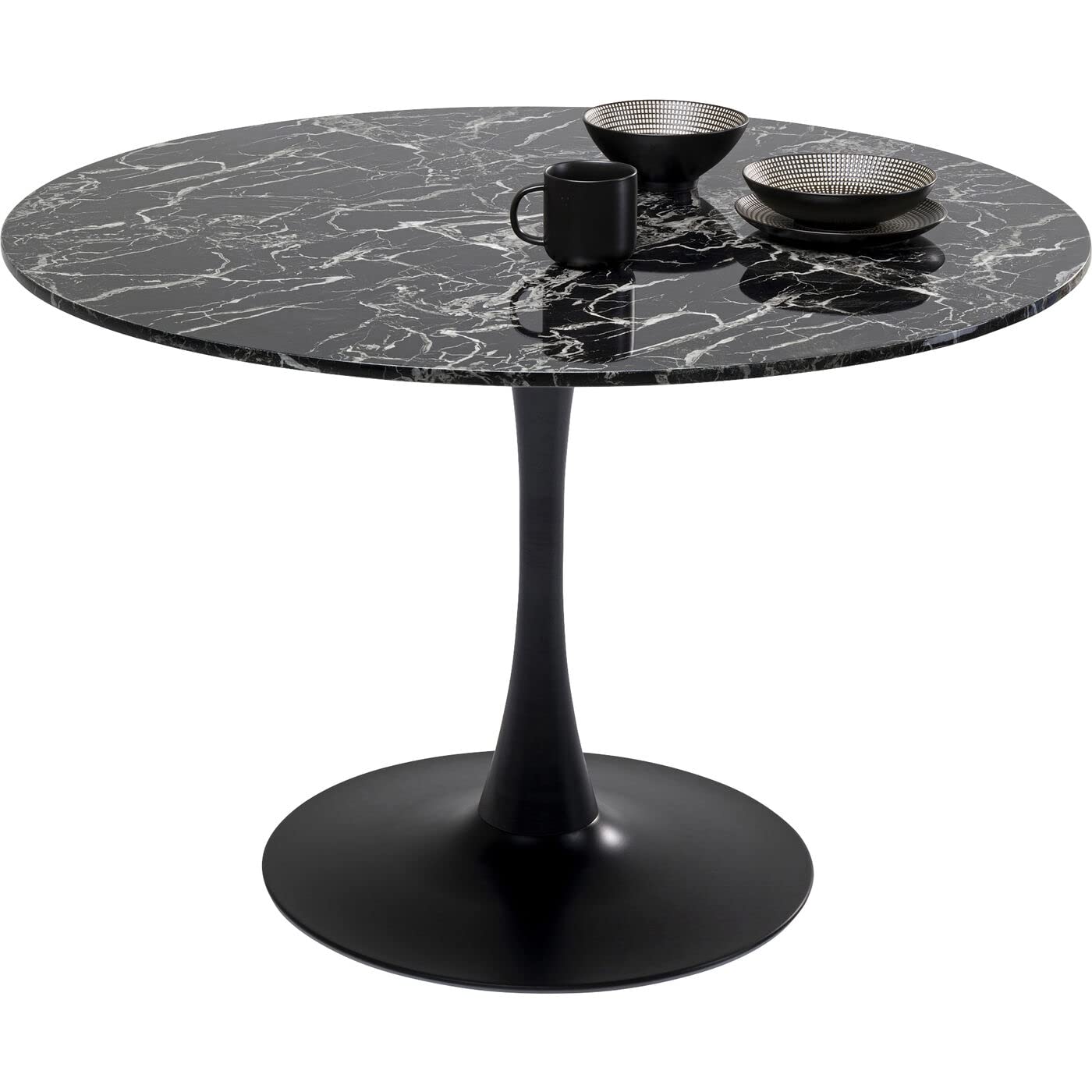 kare-design-tisch-veneto-schwarz-rund-d110-cm-marmoroptik-73x110x110-cm image 3